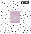 Klapp-Weblabel - Schmetterling * rosa* - 4er Pack