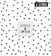 Mini-Weblabel *little & loved* - 4er Pack