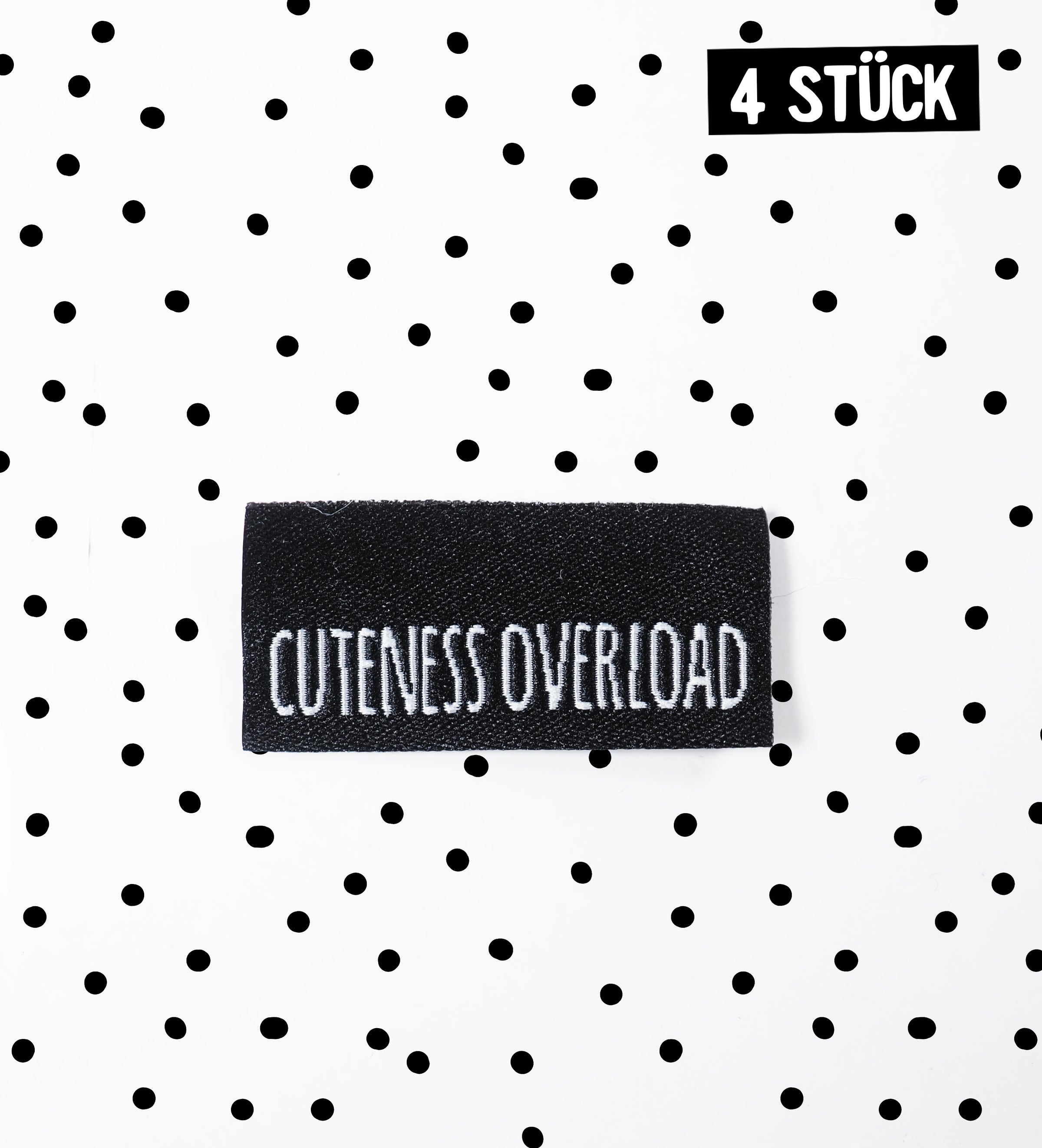 Mini-Label *cuteness overload* - 4er Pack