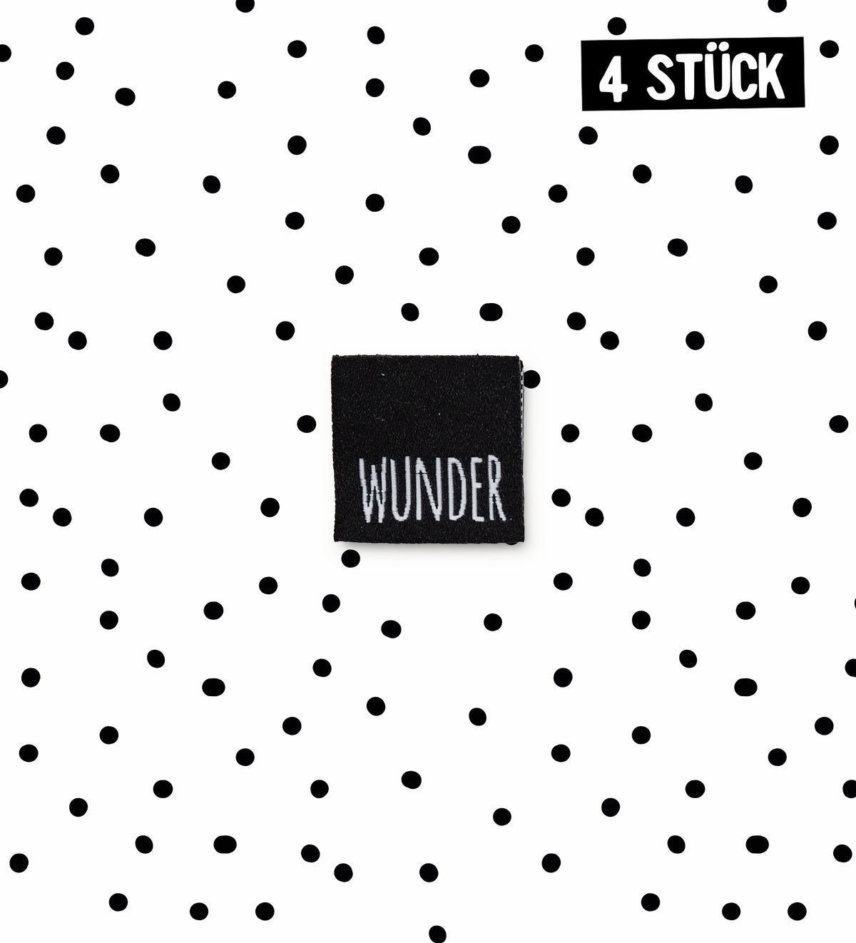Mini-Label *wunder* - 4er Pack