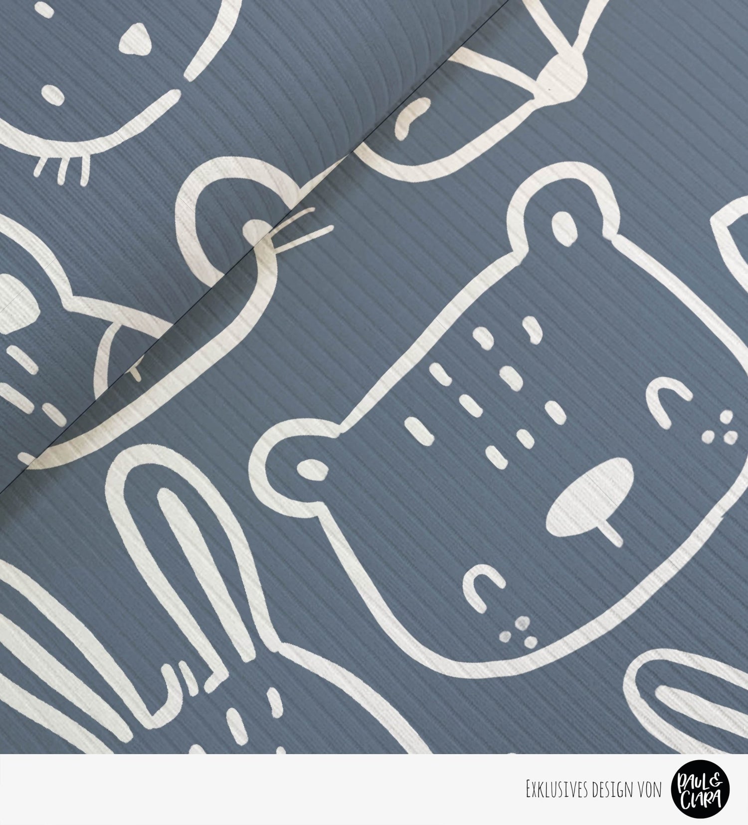 Waldfreunde Maxi - Dunkelblau *Rippenstrick* - Paul &amp; Clara