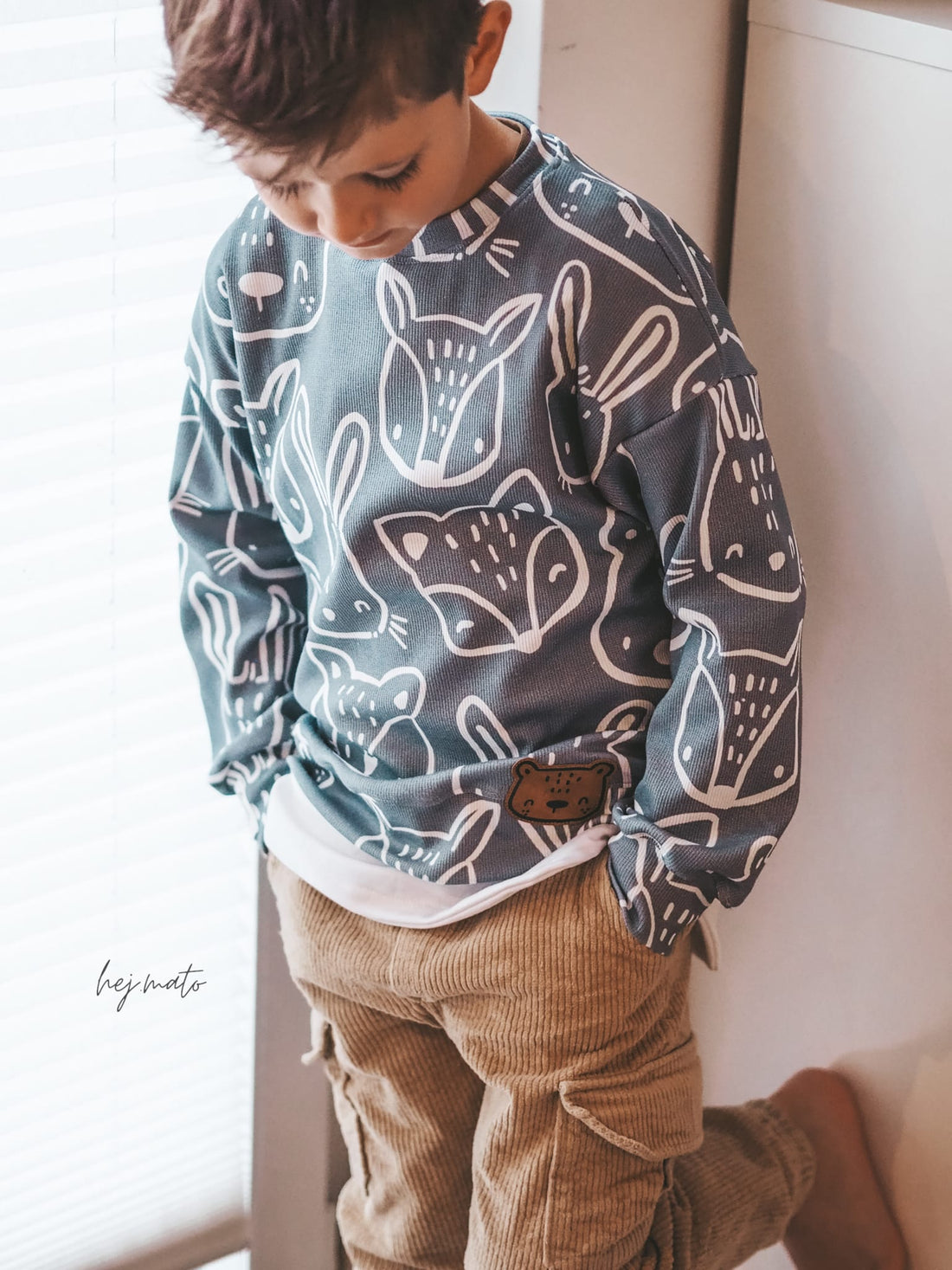 Waldfreunde Maxi - Dunkelblau *Rippenstrick* - Paul &amp; Clara