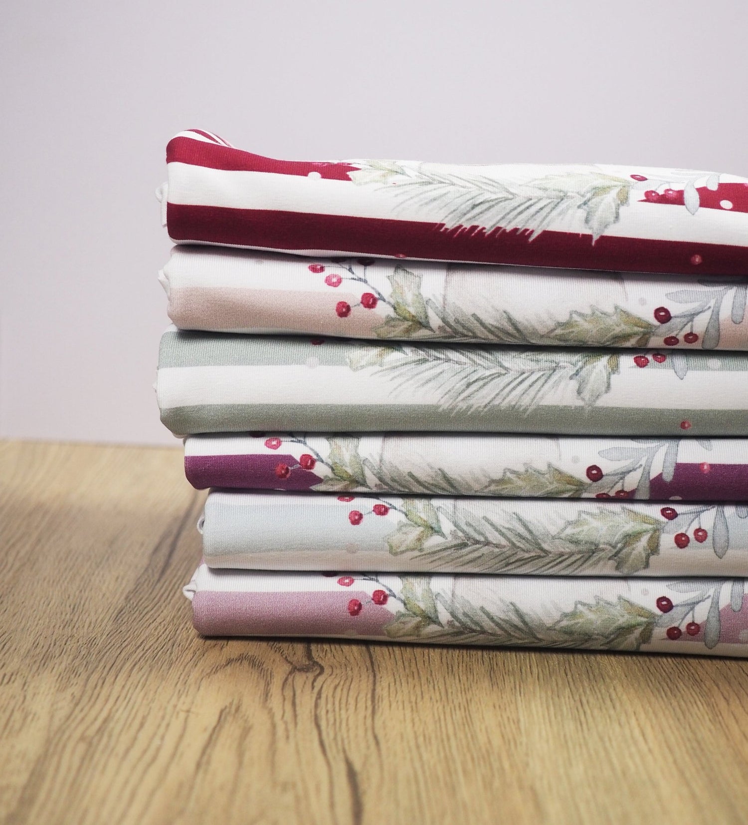 Weihnachts Lulu - XXL Panel inkl Kombi - Rosa *Bio - Jersey* 87cm! - Paul &amp; Clara