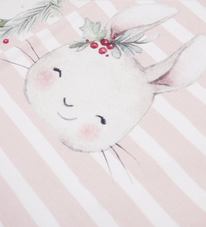 Weihnachts Lulu - XXL Panel inkl Kombi - Rosa *Bio - Jersey* 87cm! - Paul &amp; Clara